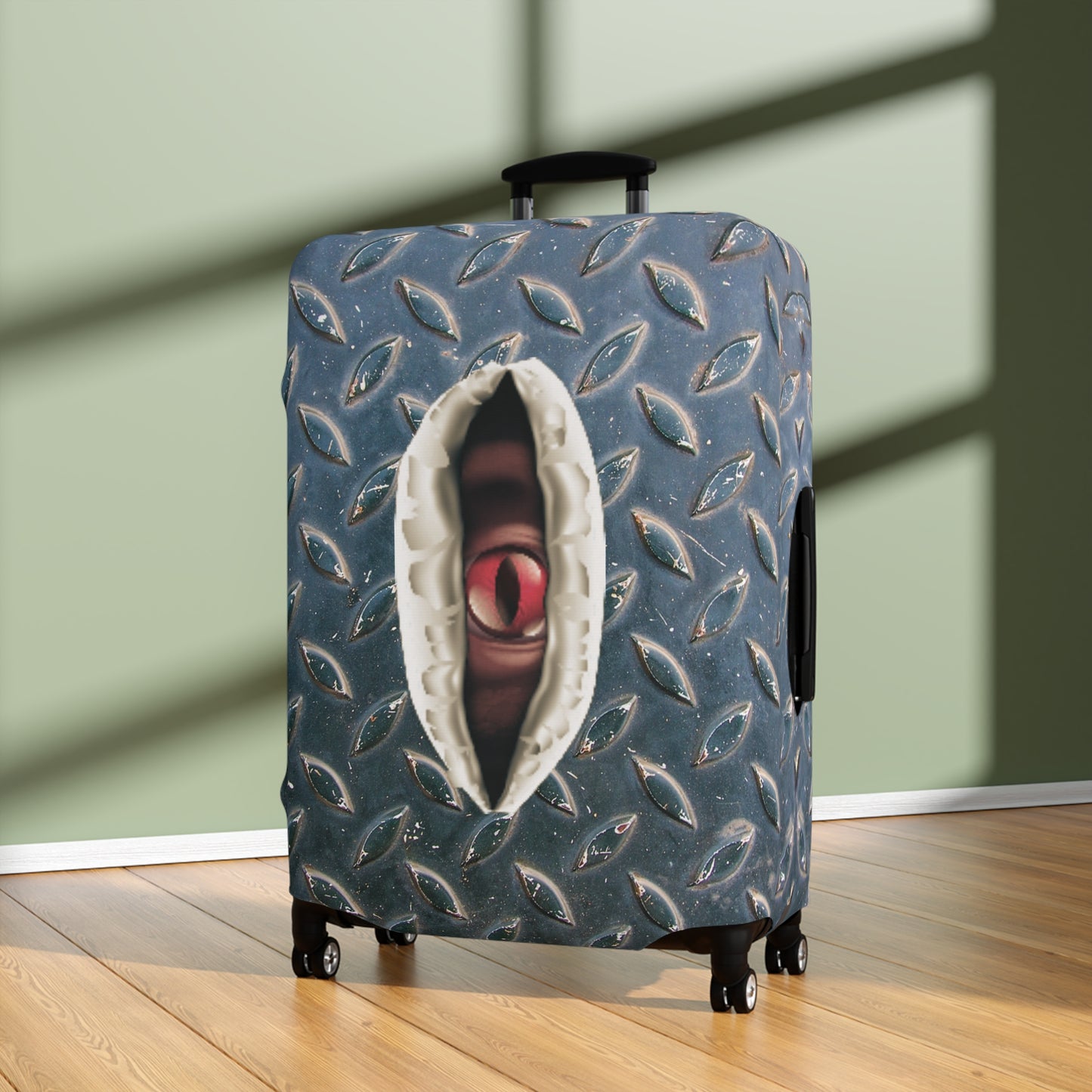 Trapped Luggage Cover