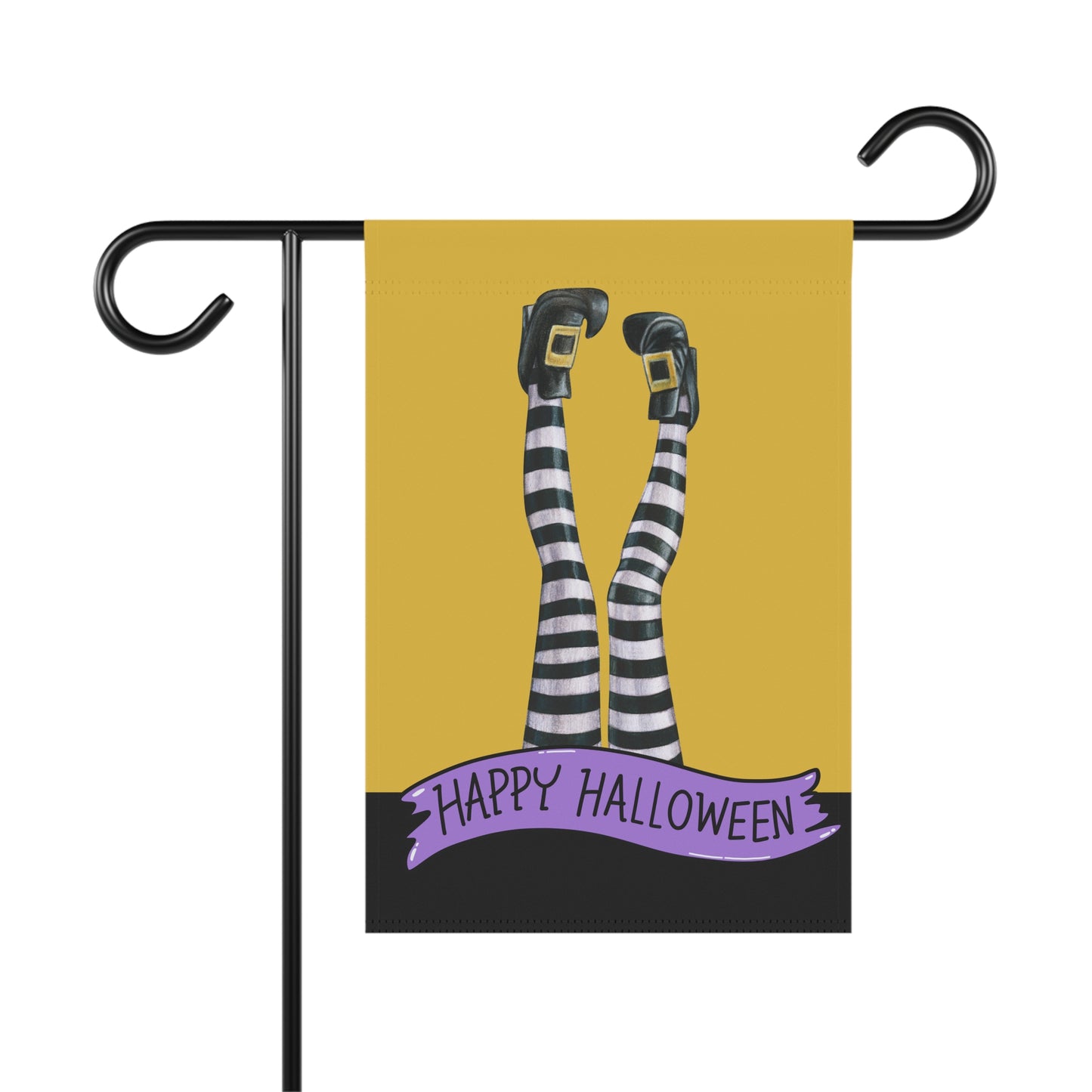 Which Witch Happy Halloween 2-Sided Garden & House Banner