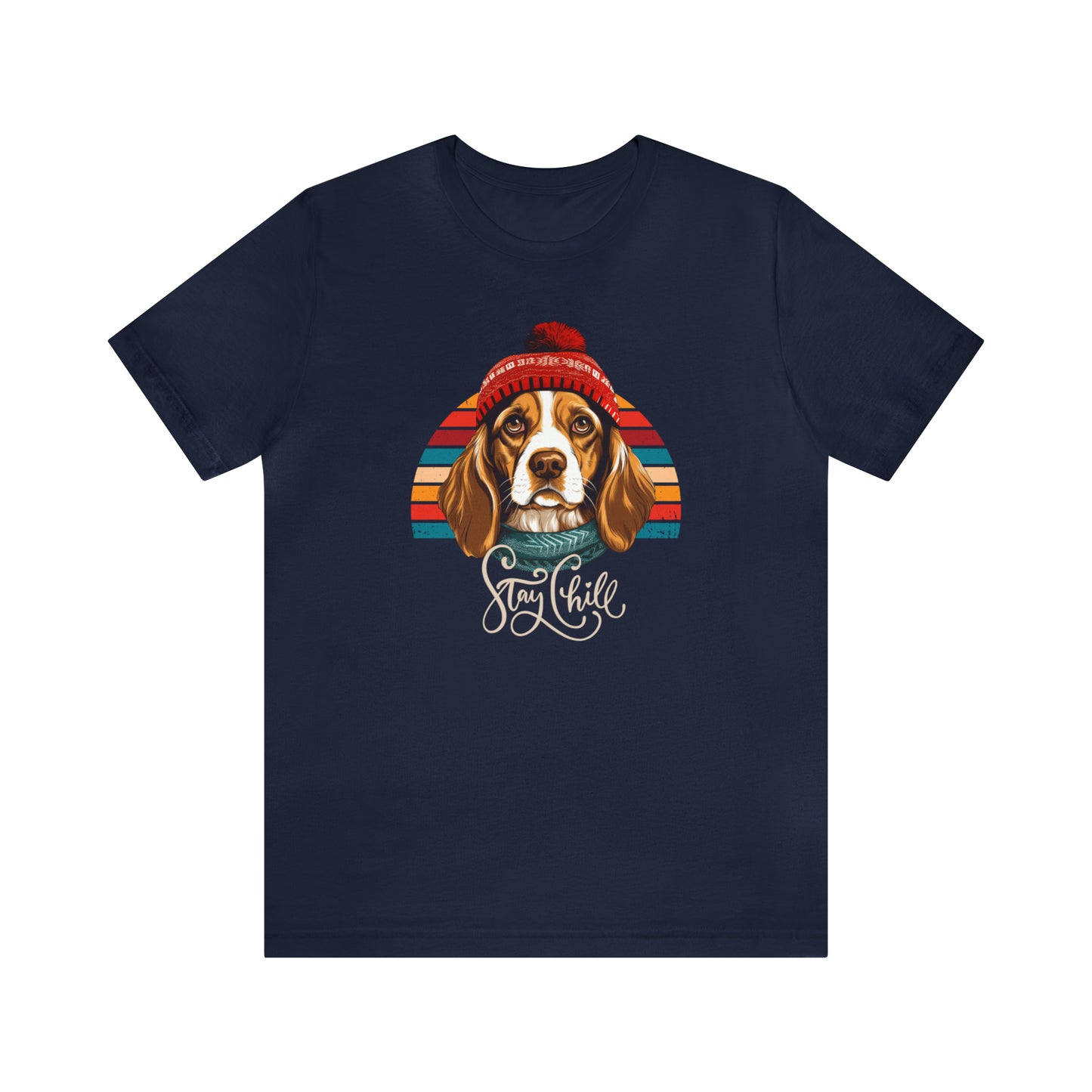 Stay Chill Cocker Spaniel Unisex Jersey Short Sleeve Tee