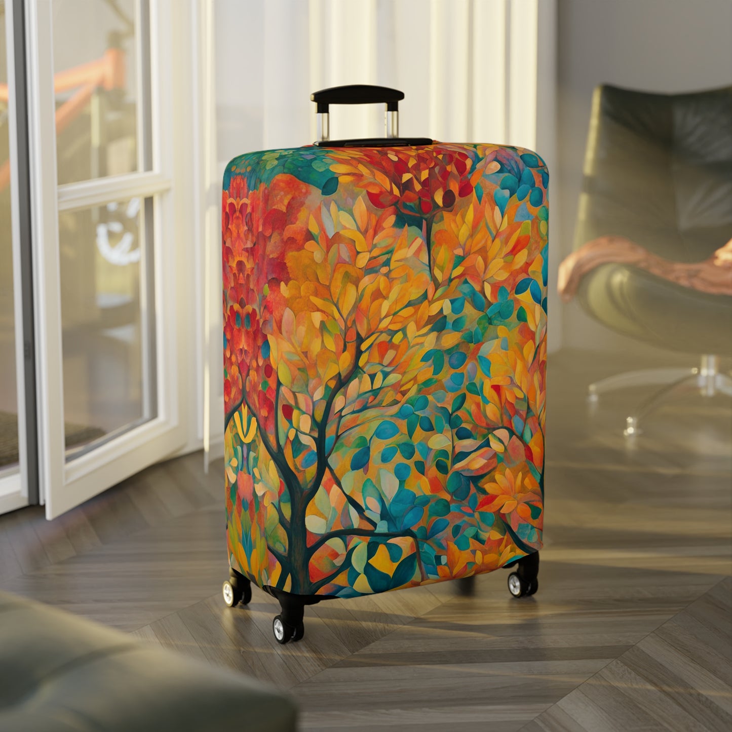 Autumn Foliage Luggage Cover