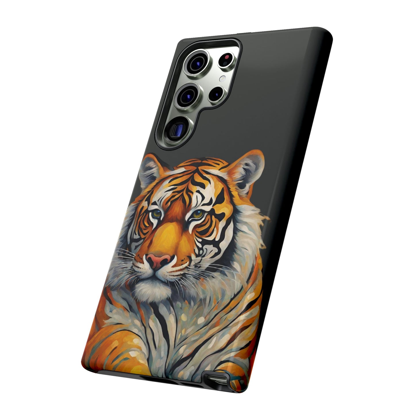 Tiger Wildlife iPhone Samsung Galaxy Google Pixel Tough Cases