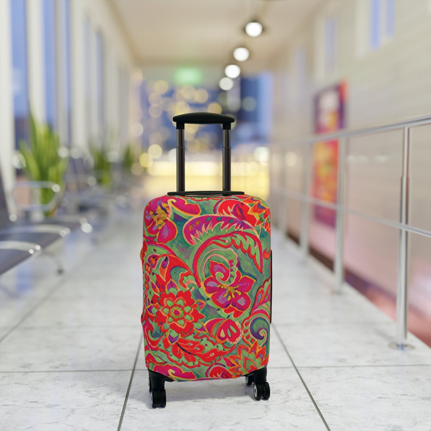 Tahiti Rich Abstract Luggage Cover