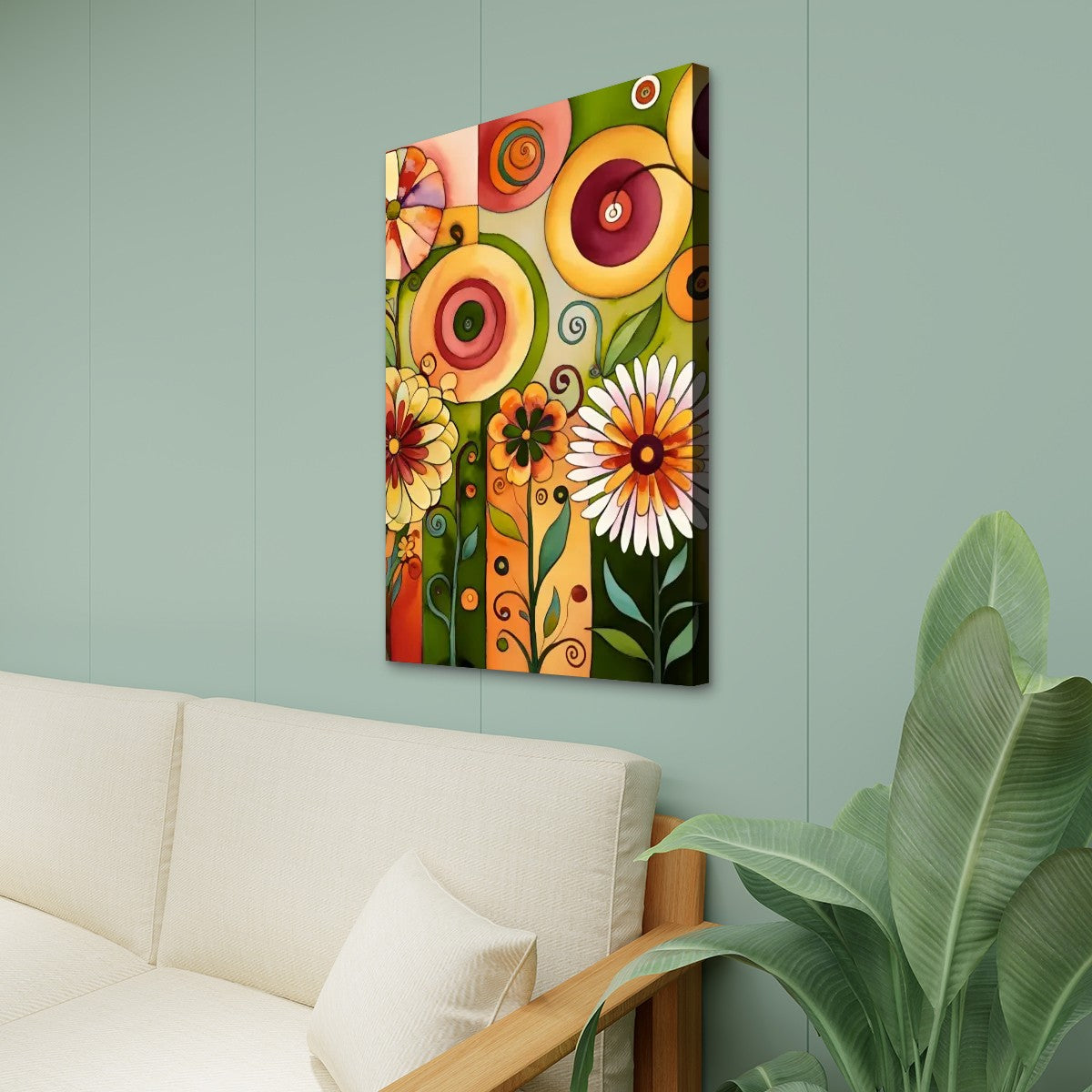 24" x 36" Stretched Canvas Print Wall Art (Made in USA)