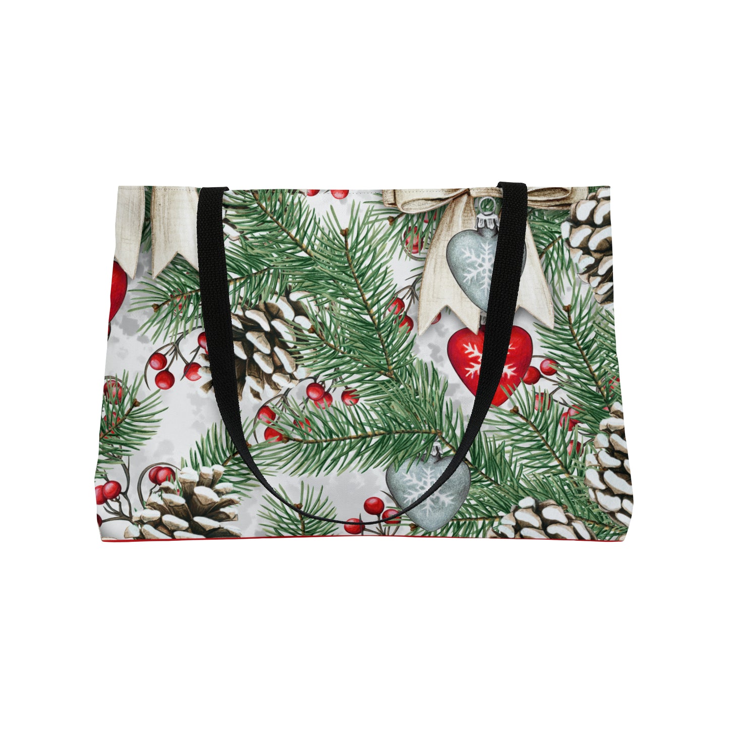 Pinecones & Bows Weekender Tote Bag