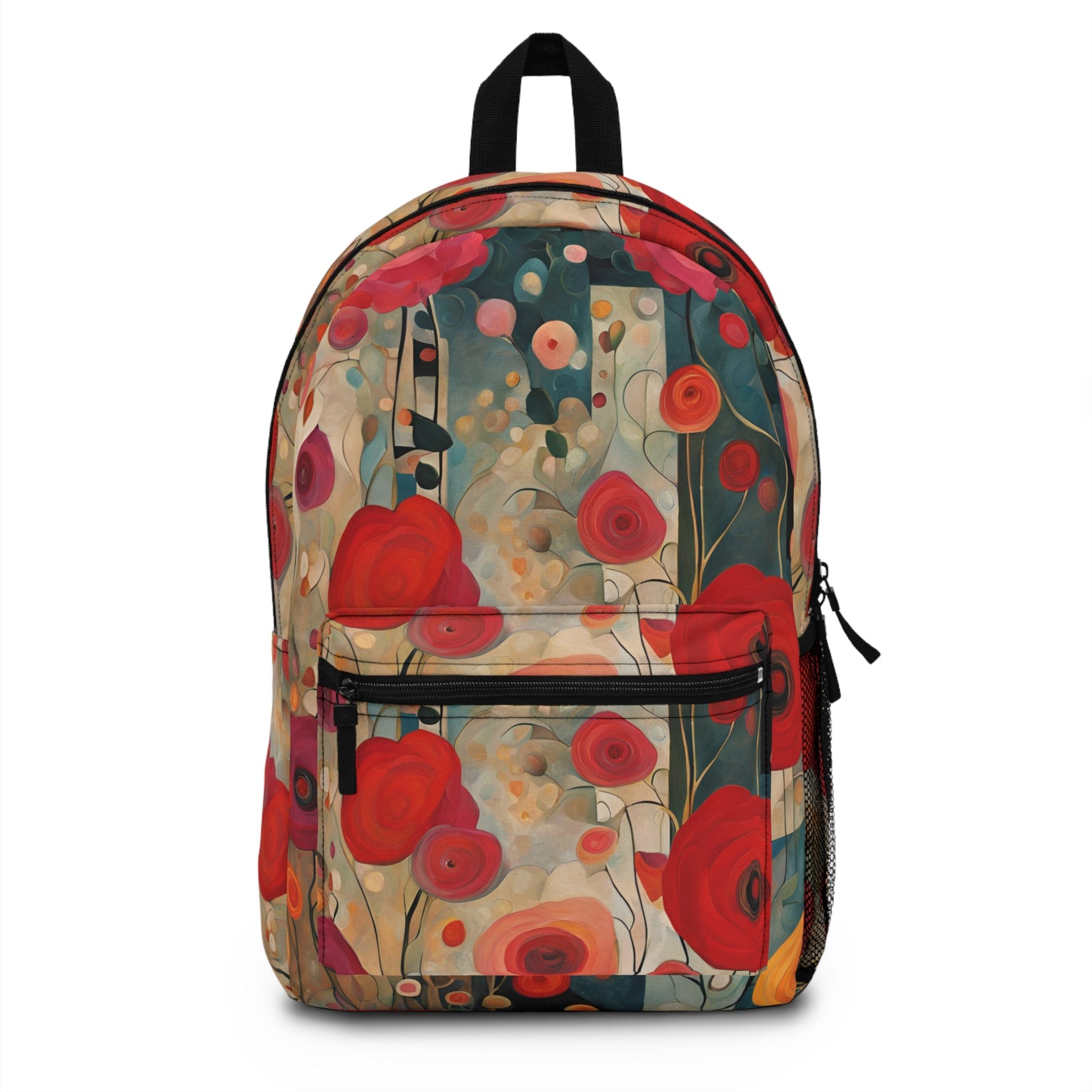 Janet Abstract Floral Backpack