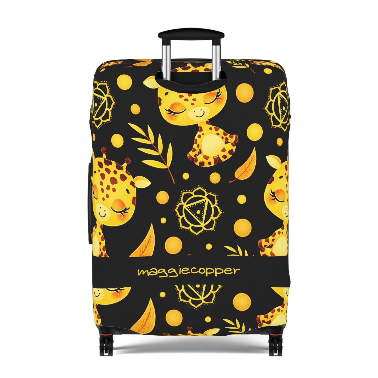 Zen Giraffe Luggage Cover