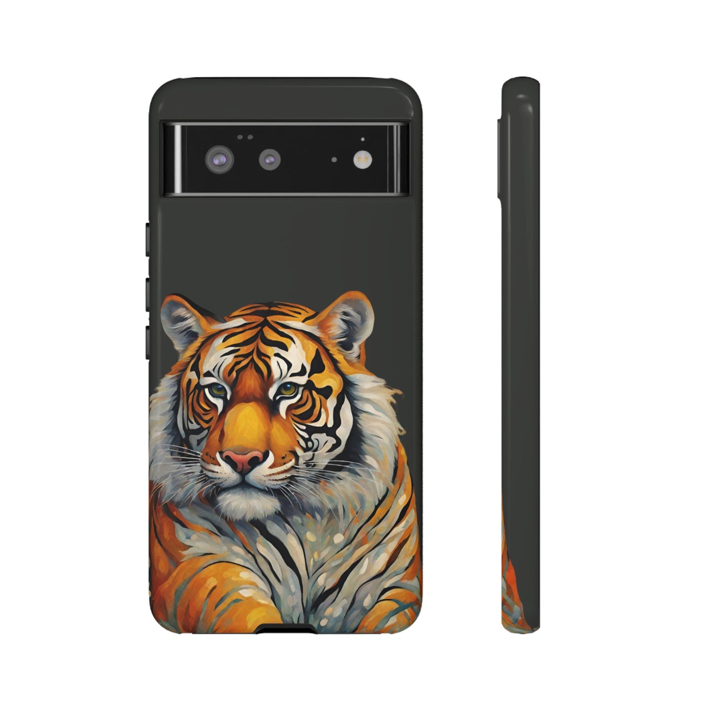 Tiger Wildlife iPhone Samsung Galaxy Google Pixel Tough Cases