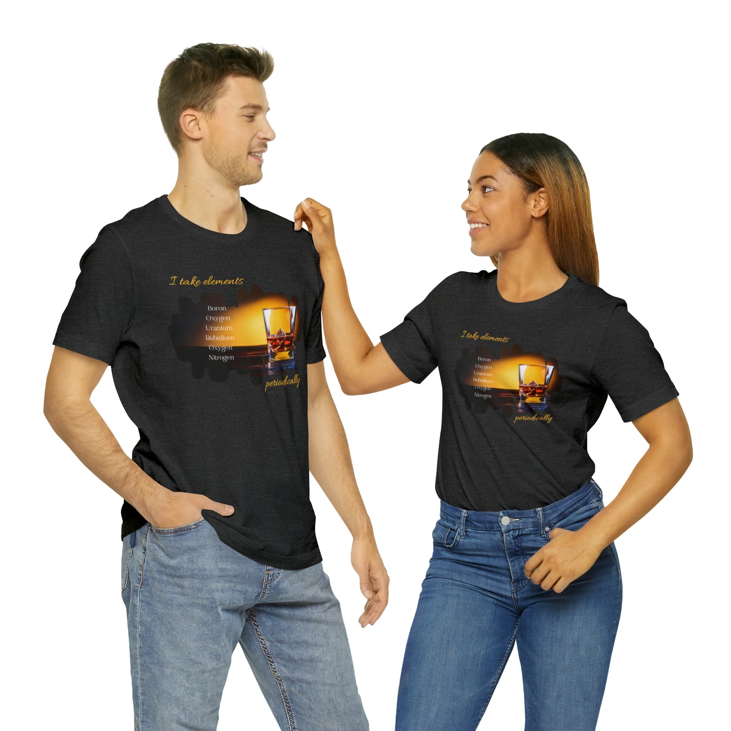 Bourbon Elements Unisex Jersey Short Sleeve Tee