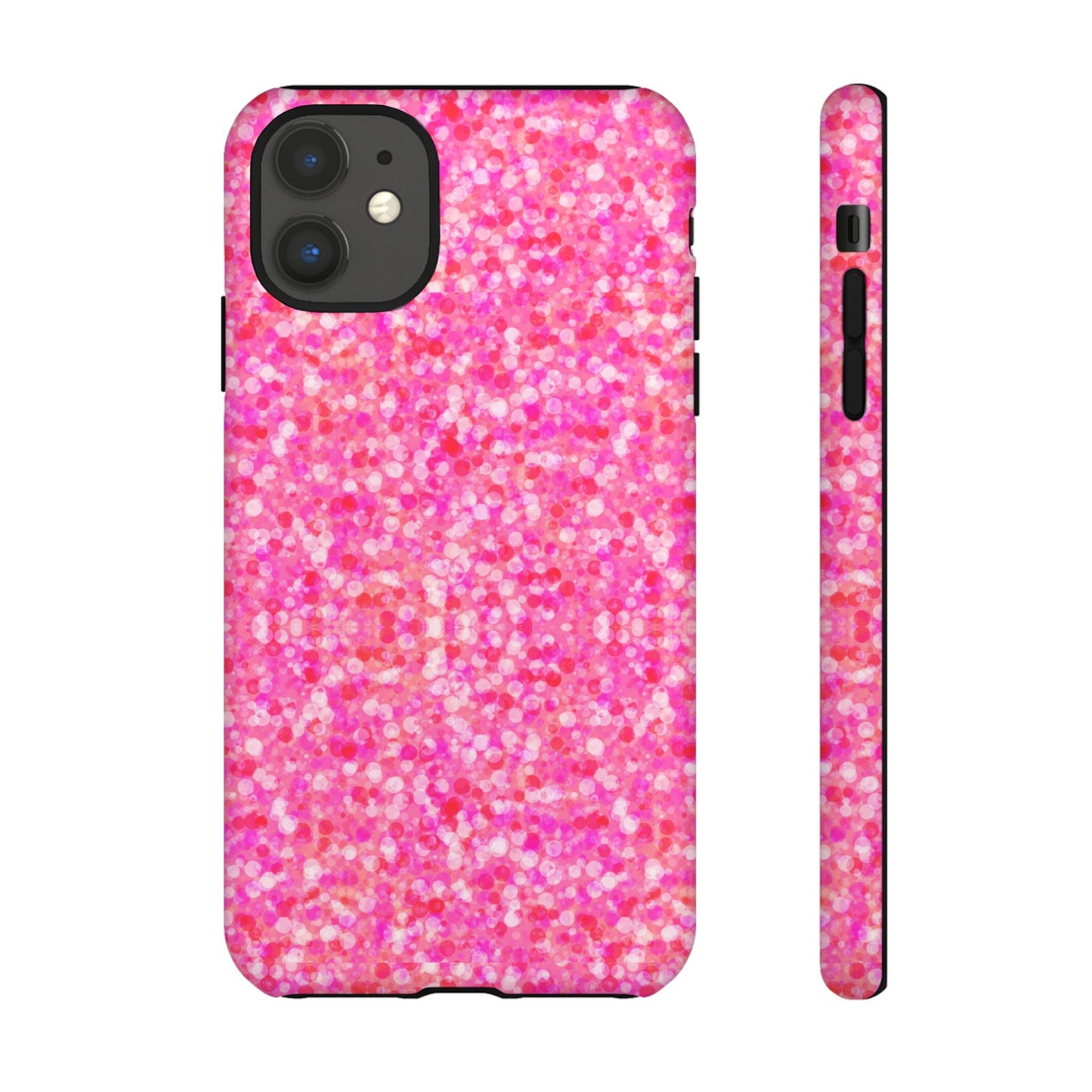 Poppin Pink iPhone Samsung Galaxy Google Pixel Tough Cases