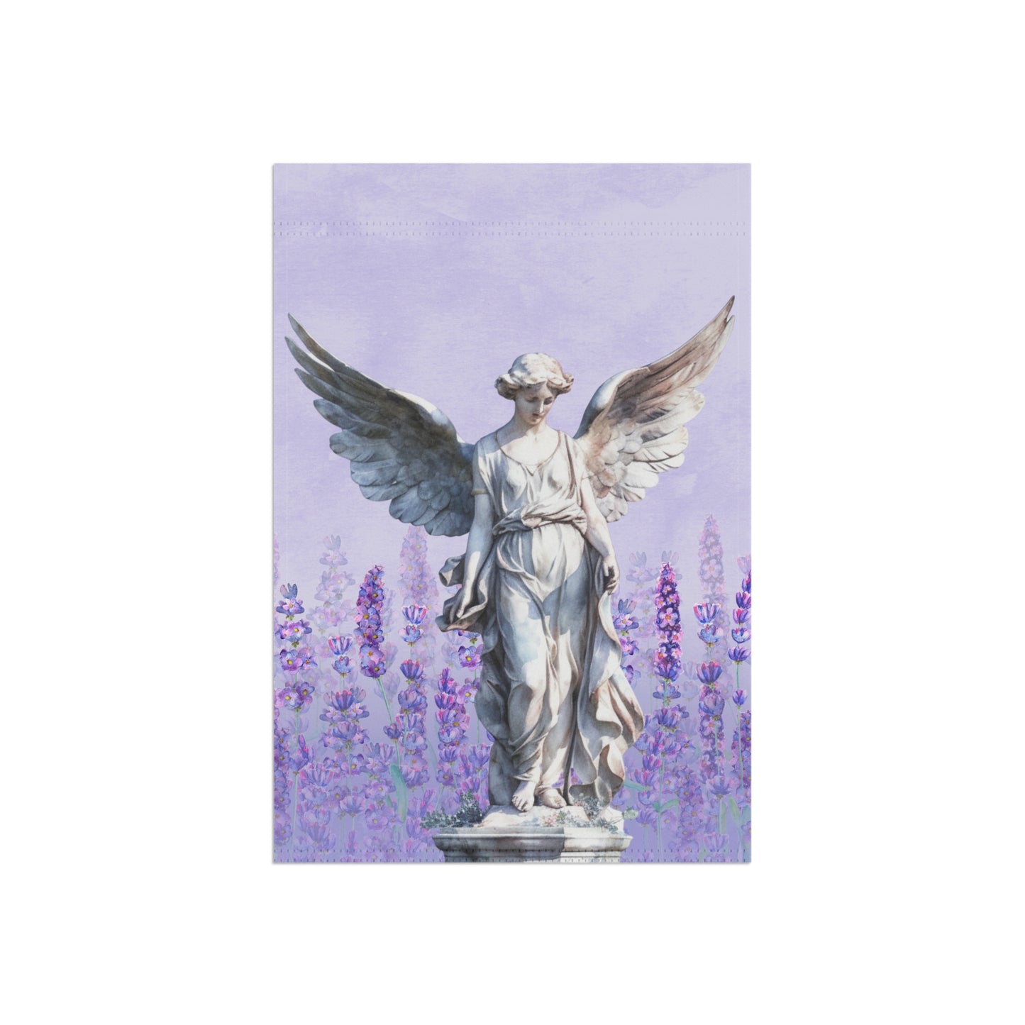 Lavender Angel 2-Sided Garden & House Banner