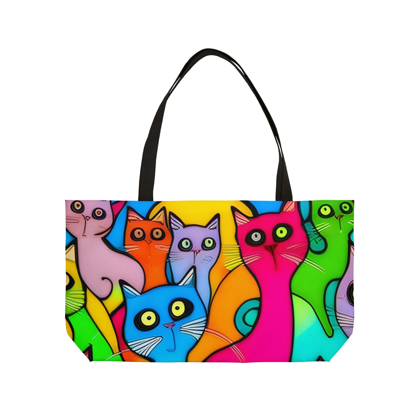 Cats By the Dozen Weekender Tote Bag