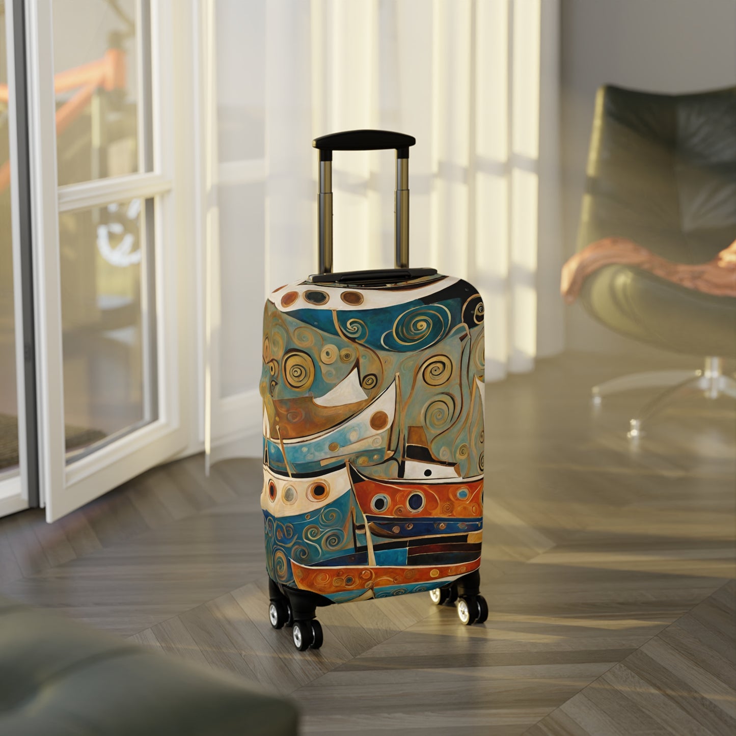 The Harbor Luggage Cover