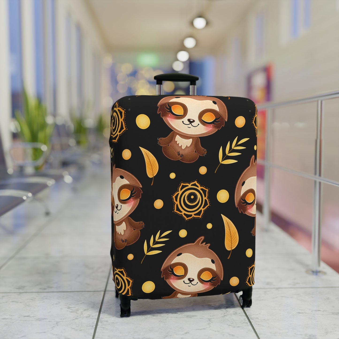 Zen Sloth Luggage Cover