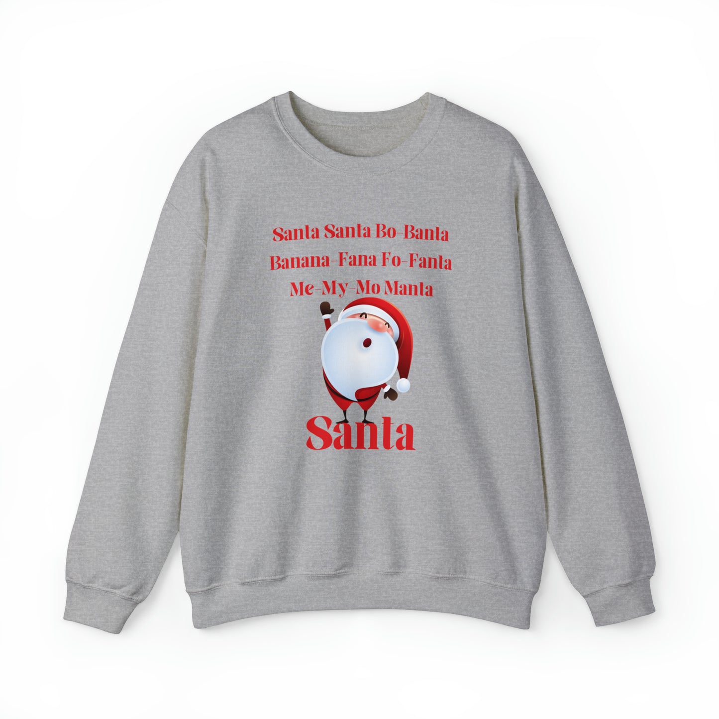 Santa Santa Bo Banta Unisex Heavy Blend™ Crewneck Sweatshirt