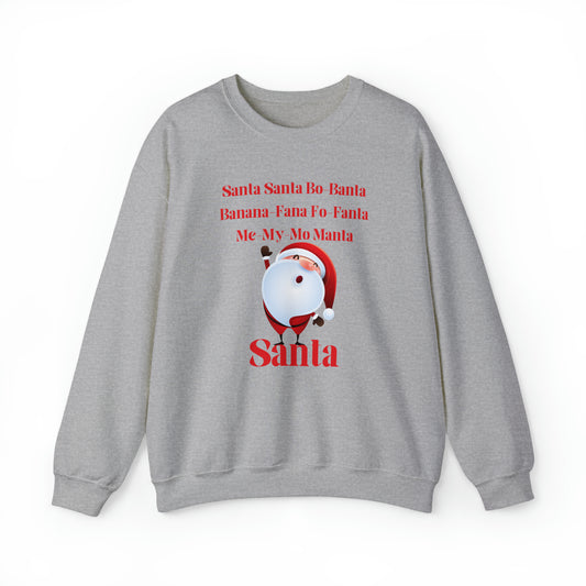 Santa Santa Bo Banta Unisex Heavy Blend™ Crewneck Sweatshirt