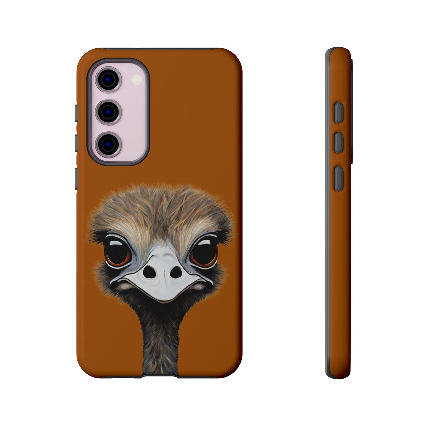 Ostrich Wildlife iPhone Samsung Galaxy Google Pixel Tough Cases