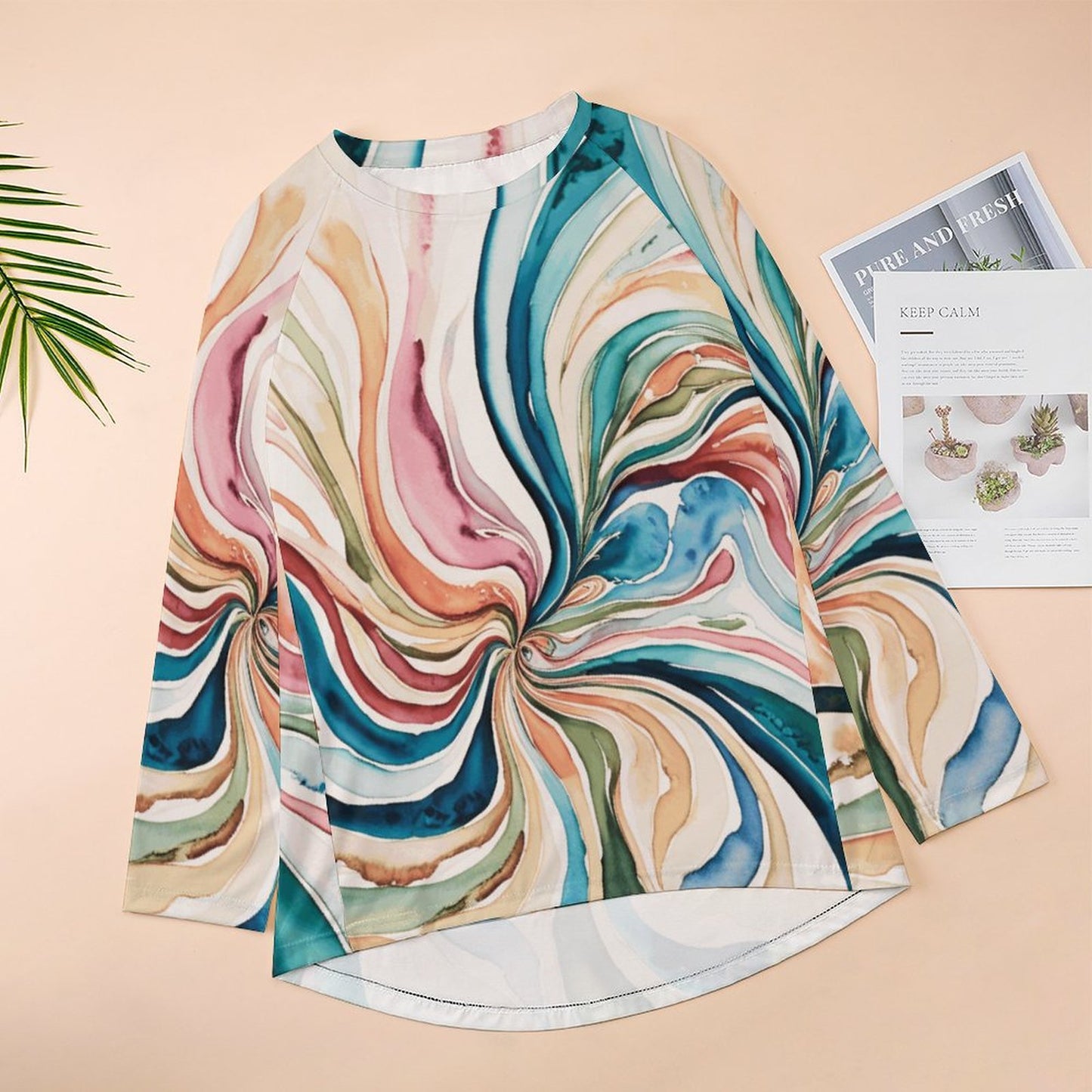 Compton Women's Long Sleeve U-Neck T-Shirts