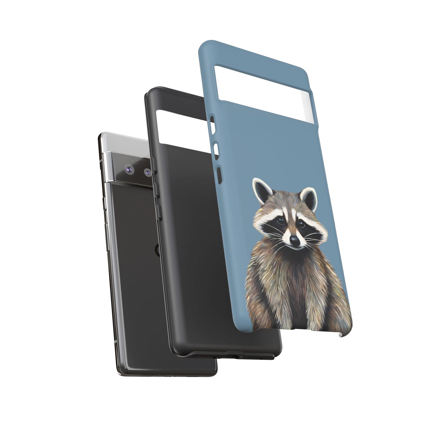 Raccoon Wildlife iPhone Samsung Galaxy Google Pixel Tough Cases