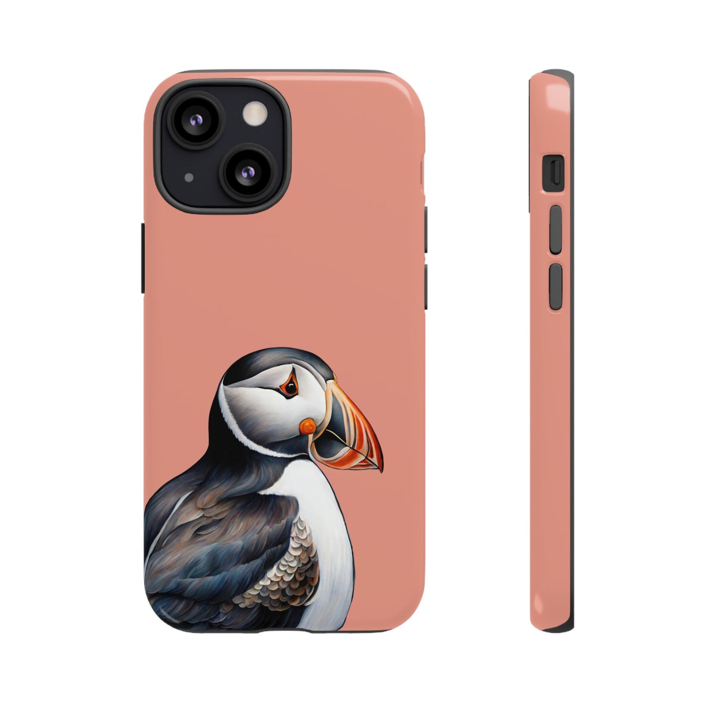 Puffin Wildlife iPhone Samsung Galaxy Google Pixel Tough Cases