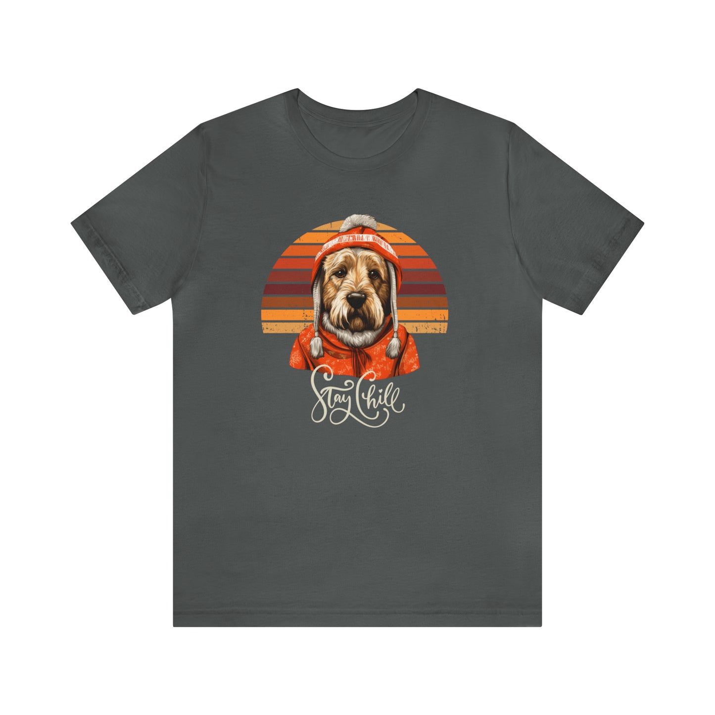 Stay Chill Soft Coated Wheaten Terrier Unisex Jersey Short Sleeve Tee