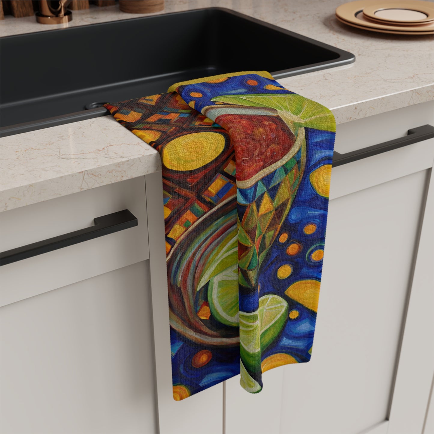 Let's Salsa Microfiber Tea Towel