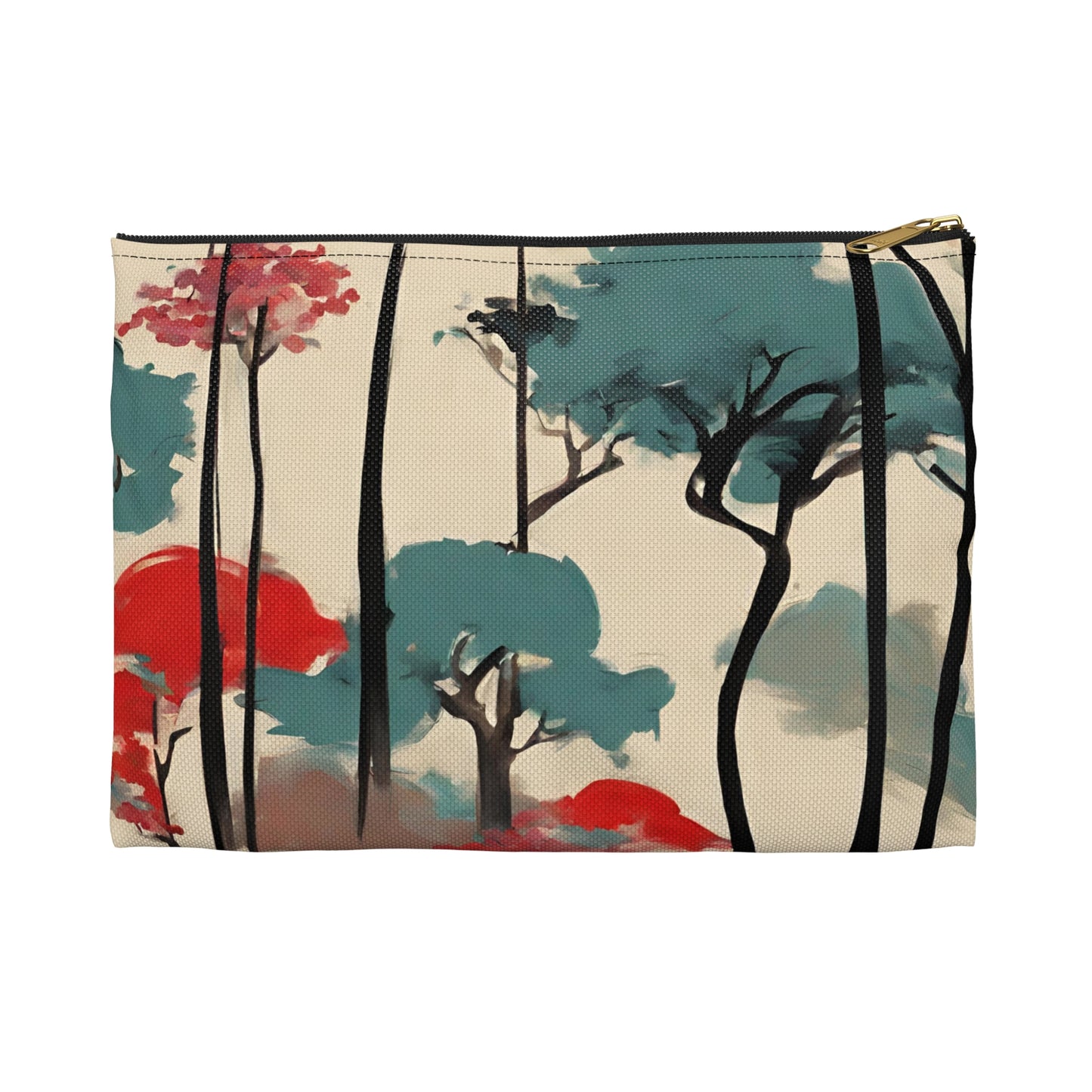 Asian Forest Accessory Pouch