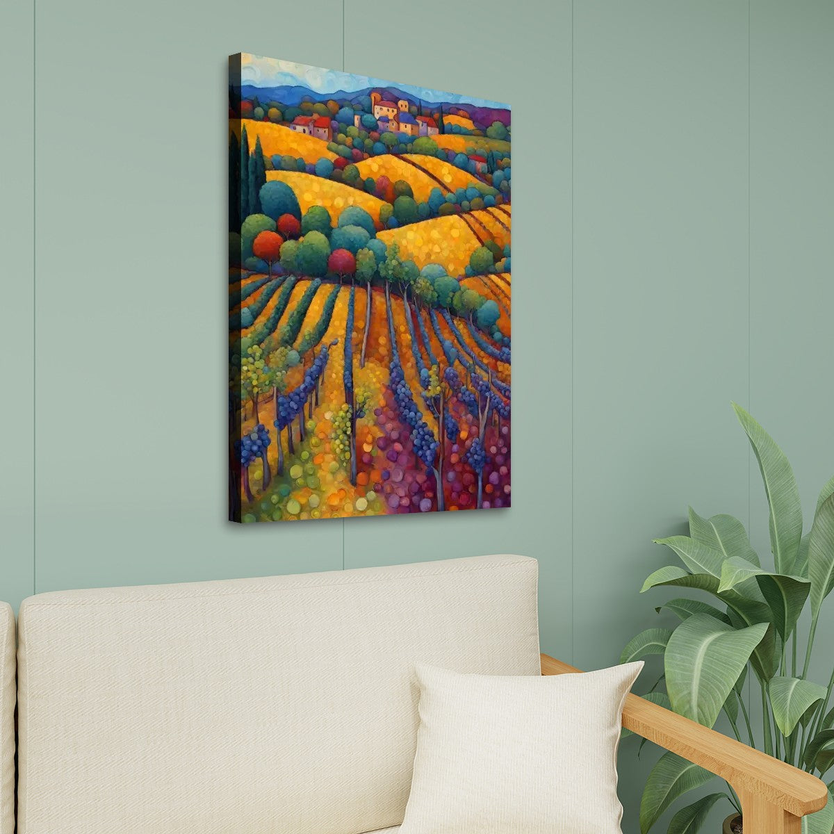 24" x 36" Stretched Canvas Print Wall Art (Made in USA)