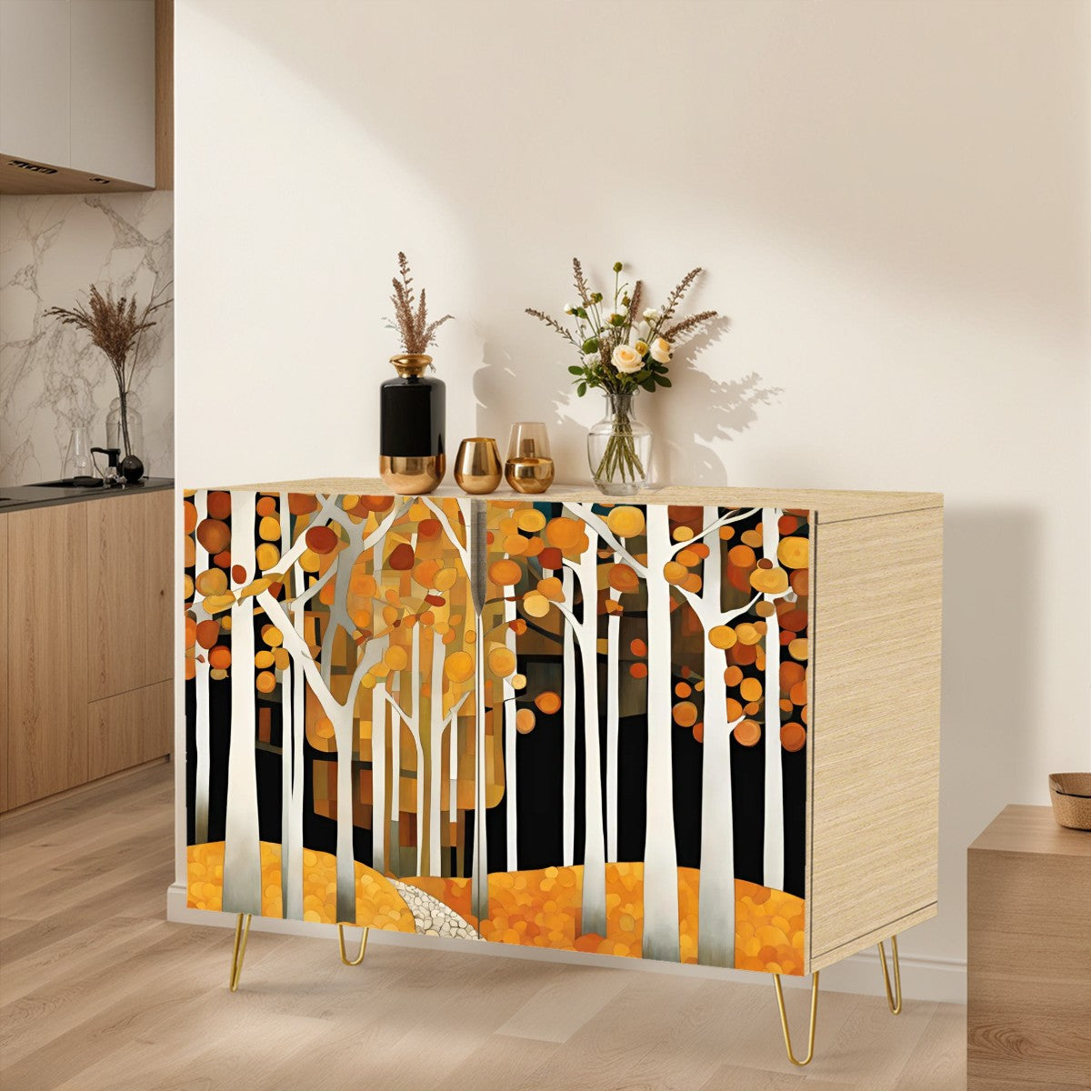 Wooden Storage Cabinet