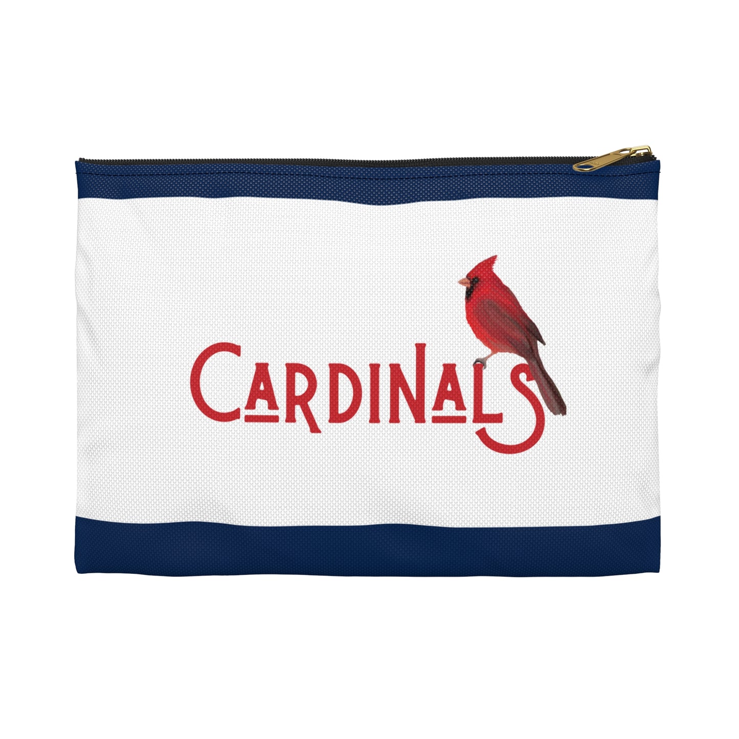 Red Plaid St Louis Cardinals Accessory Pouch