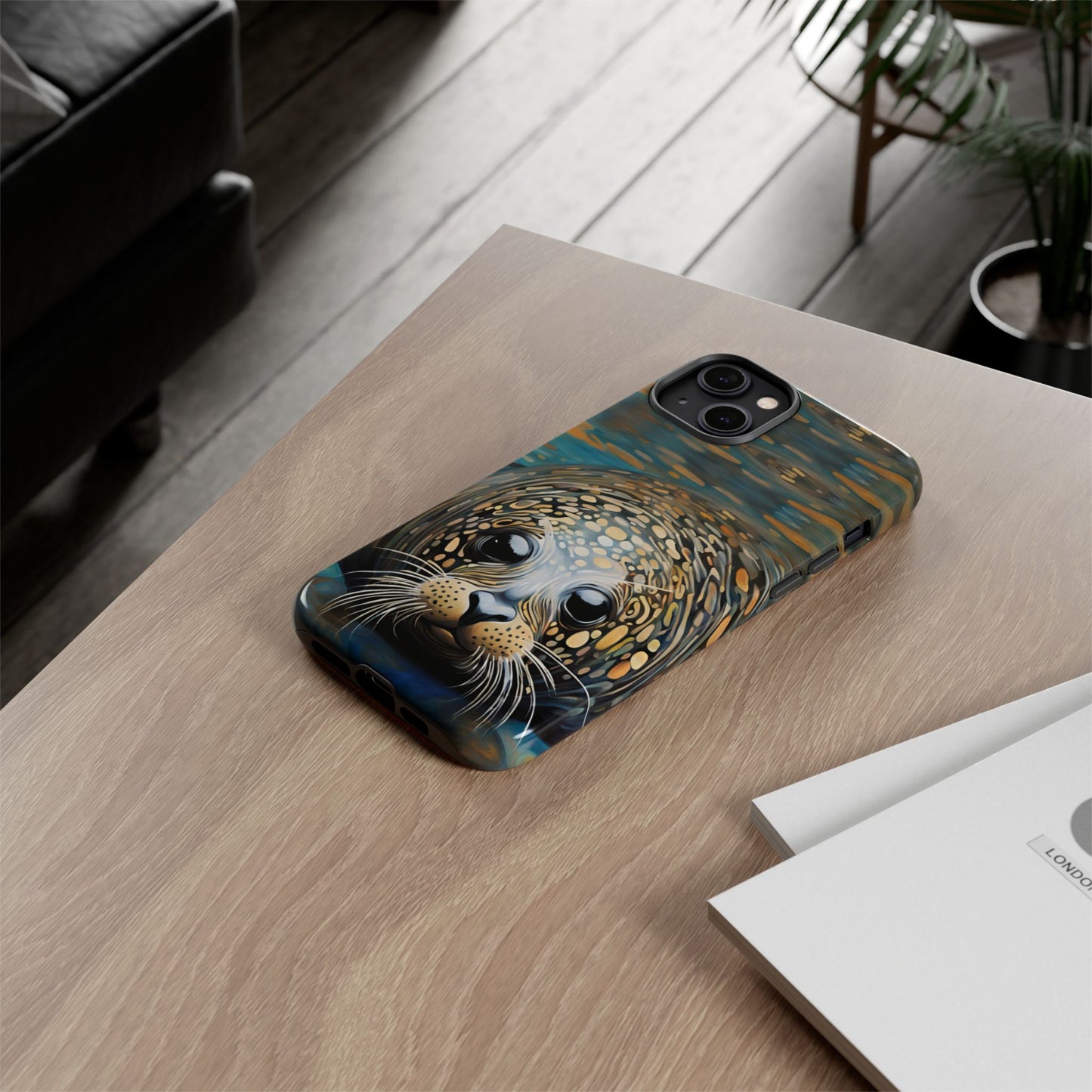 Harbor Seal Wildlife iPhone Samsung Galaxy Google Pixel Tough Cases