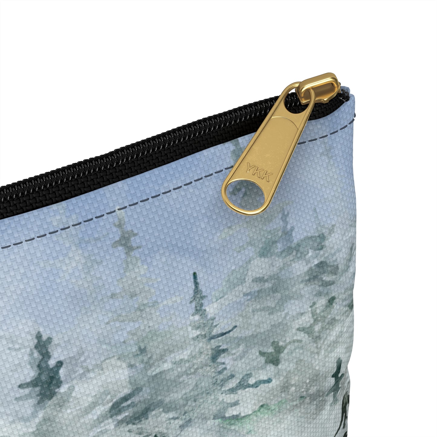 Evergreens in Winter Accessory Pouch