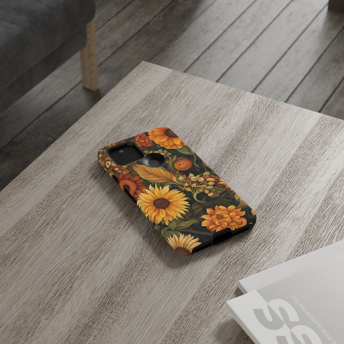 Autumn Flowers iPhone Samsung Galaxy Google Pixel Tough Cases