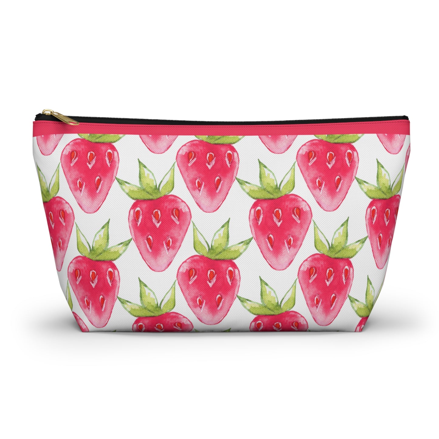 Strawberry Fields Accessory Pouch w T-bottom