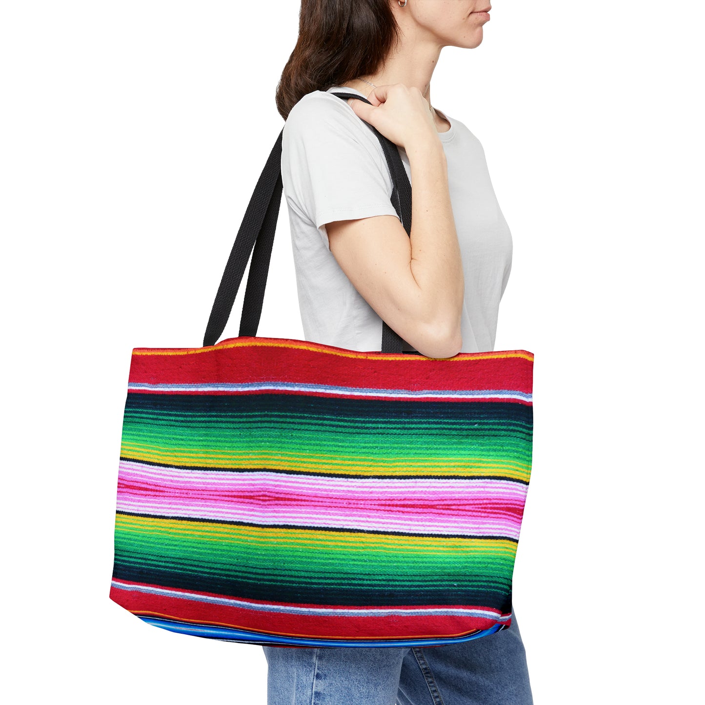 Guatemalan Poncho Weekender Tote Bag