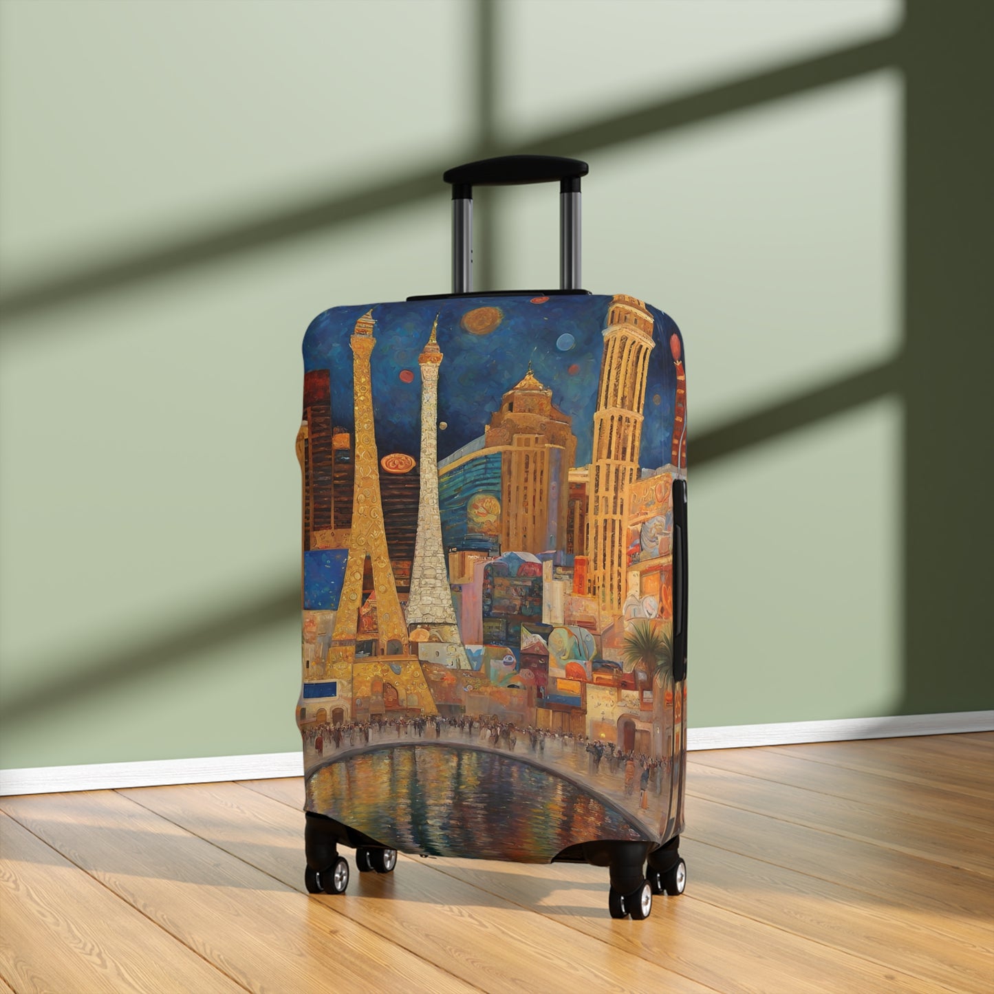 Let's Travel Luggage Cover