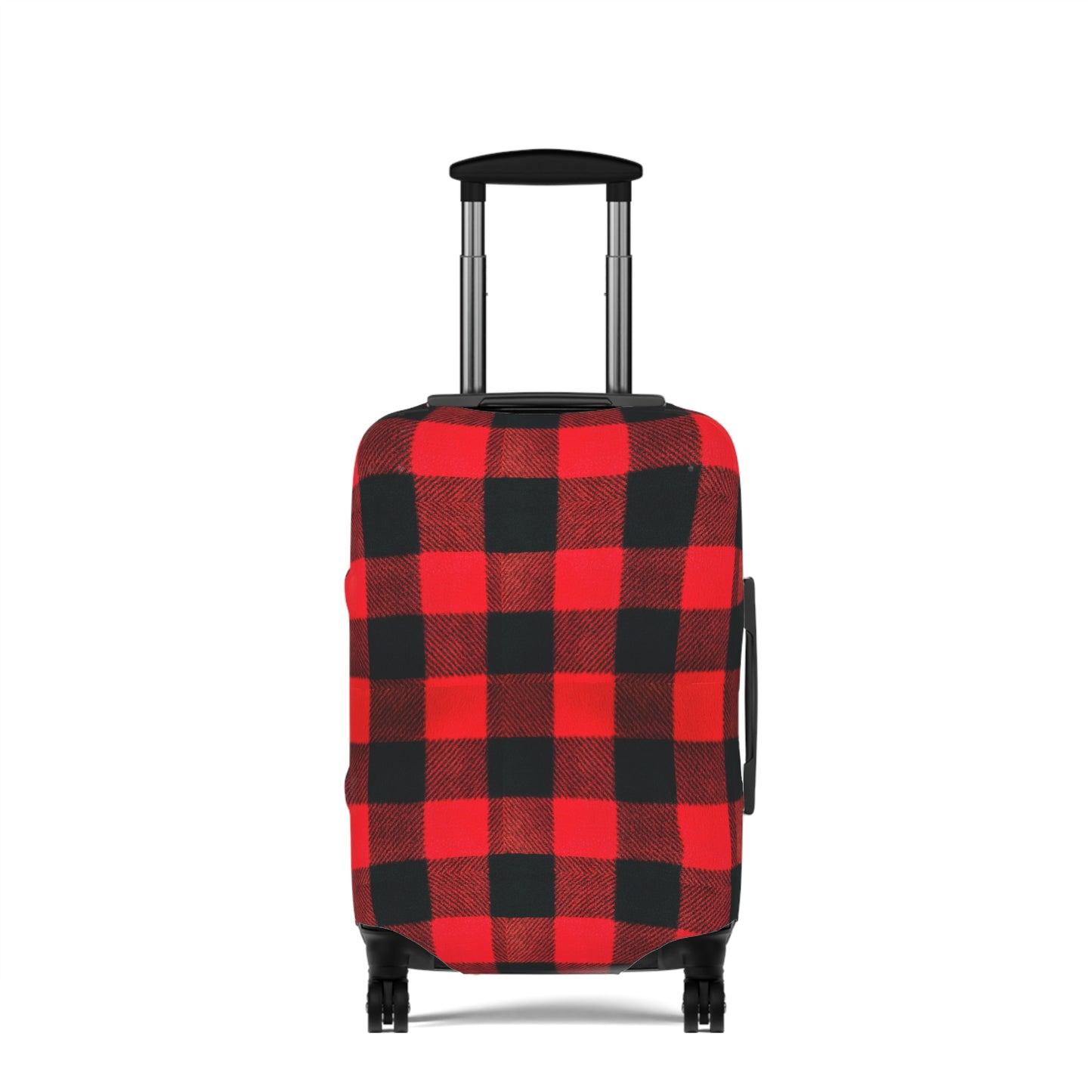 Buffalo Plaid Luggage Cover