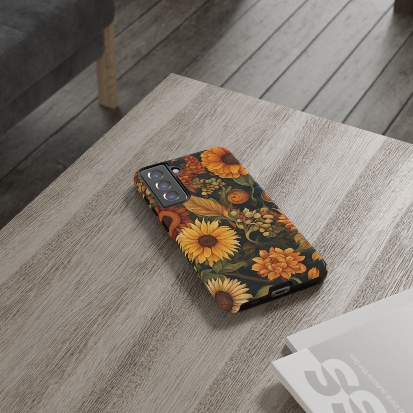 Autumn Flowers iPhone Samsung Galaxy Google Pixel Tough Cases