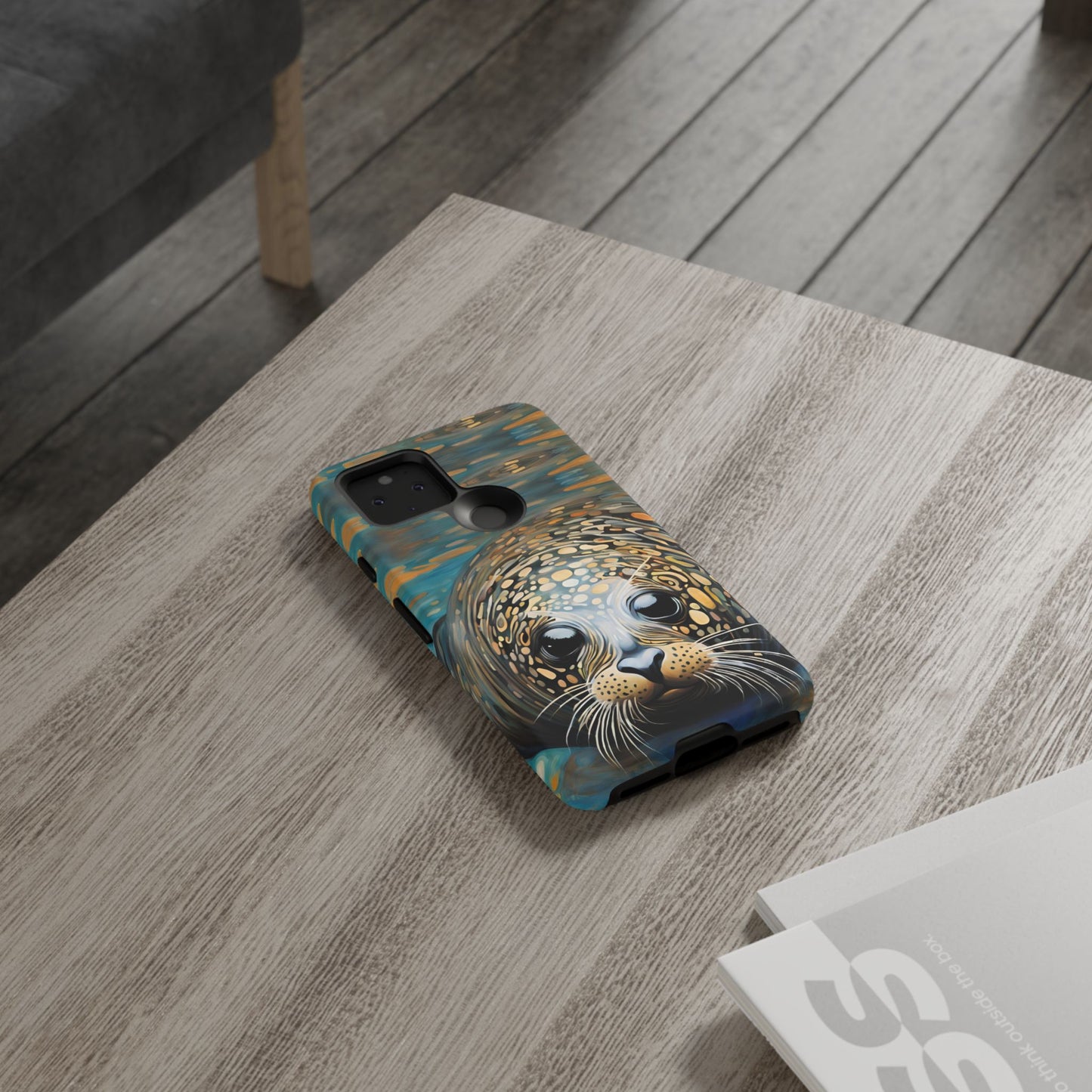 Harbor Seal Wildlife iPhone Samsung Galaxy Google Pixel Tough Cases