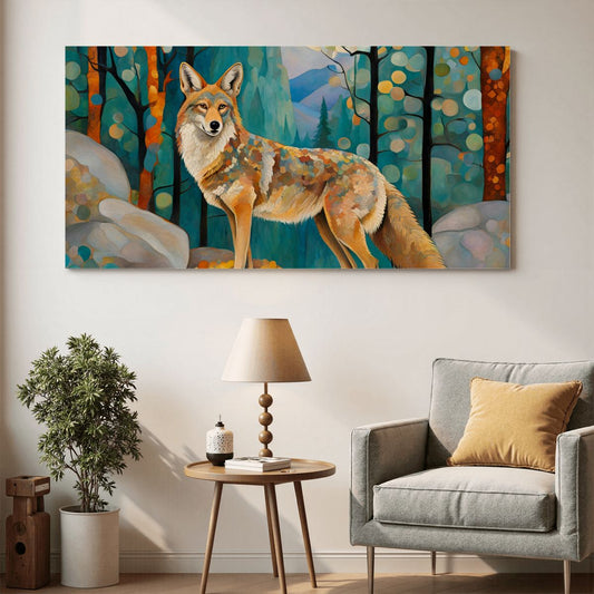 60" x 30" Printed Canvas Fabric Wall Art - No Frame (Made in USA)