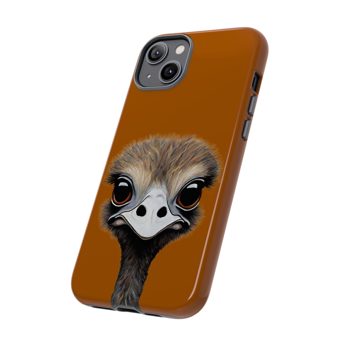 Ostrich Wildlife iPhone Samsung Galaxy Google Pixel Tough Cases