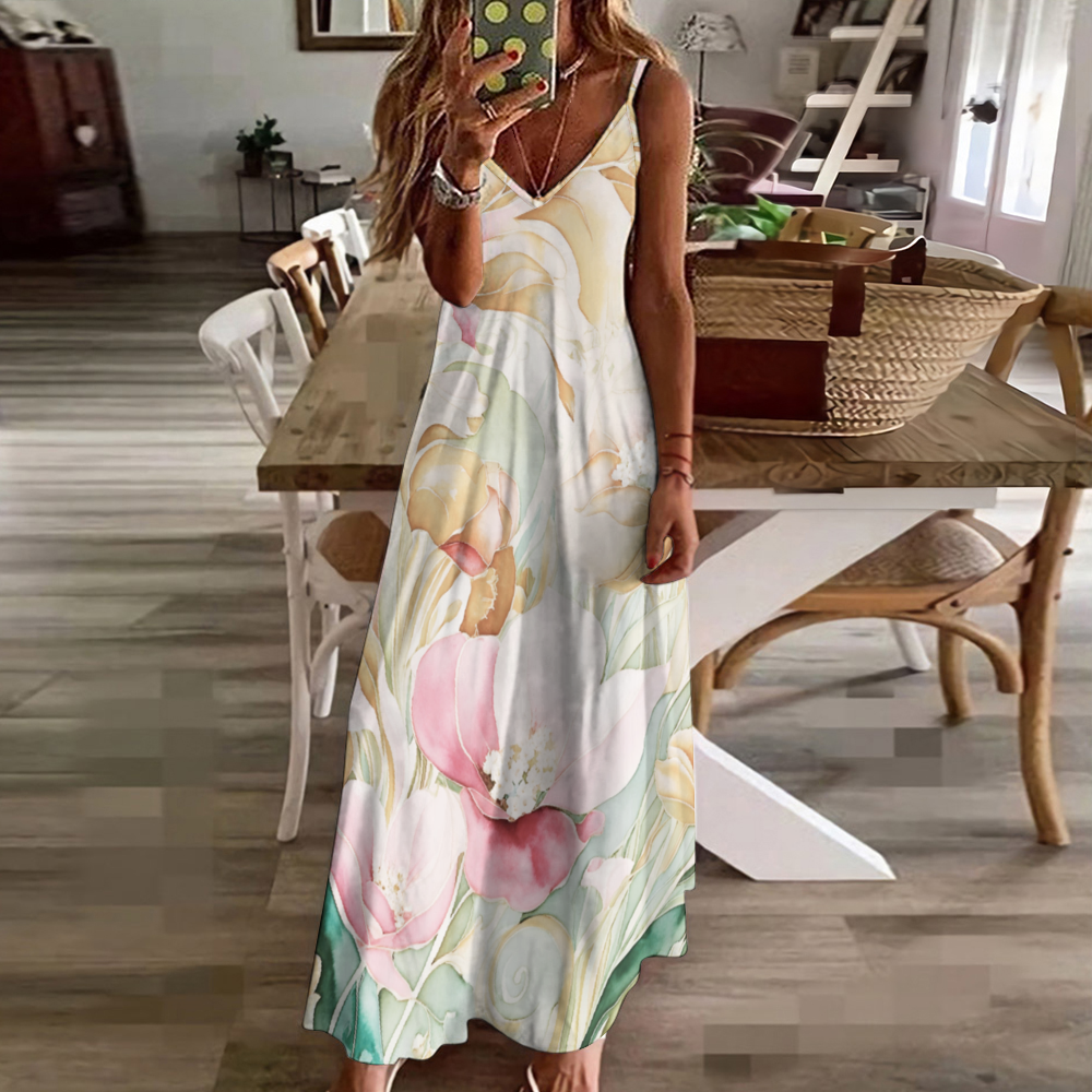Maylene Women's Summer Fashion Slip Dress