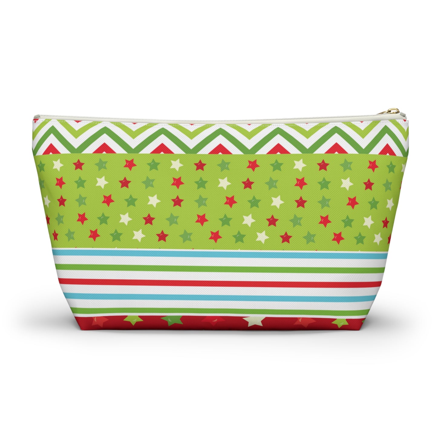 Snappy Holiday Accessory Pouch w T-bottom