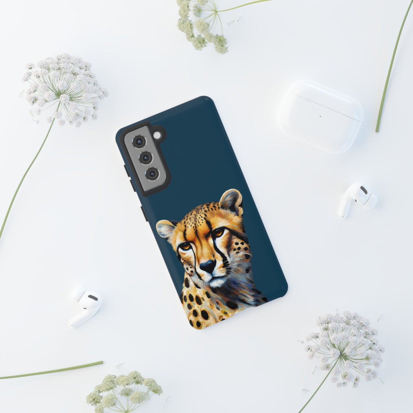 Cheetah Wildlife iPhone Samsung Galaxy Google Pixel Tough Cases