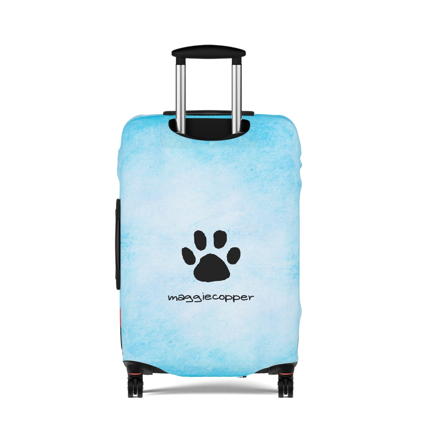 Cavalier King Charles in Glasses Paws Off My Bag Luggage Cover