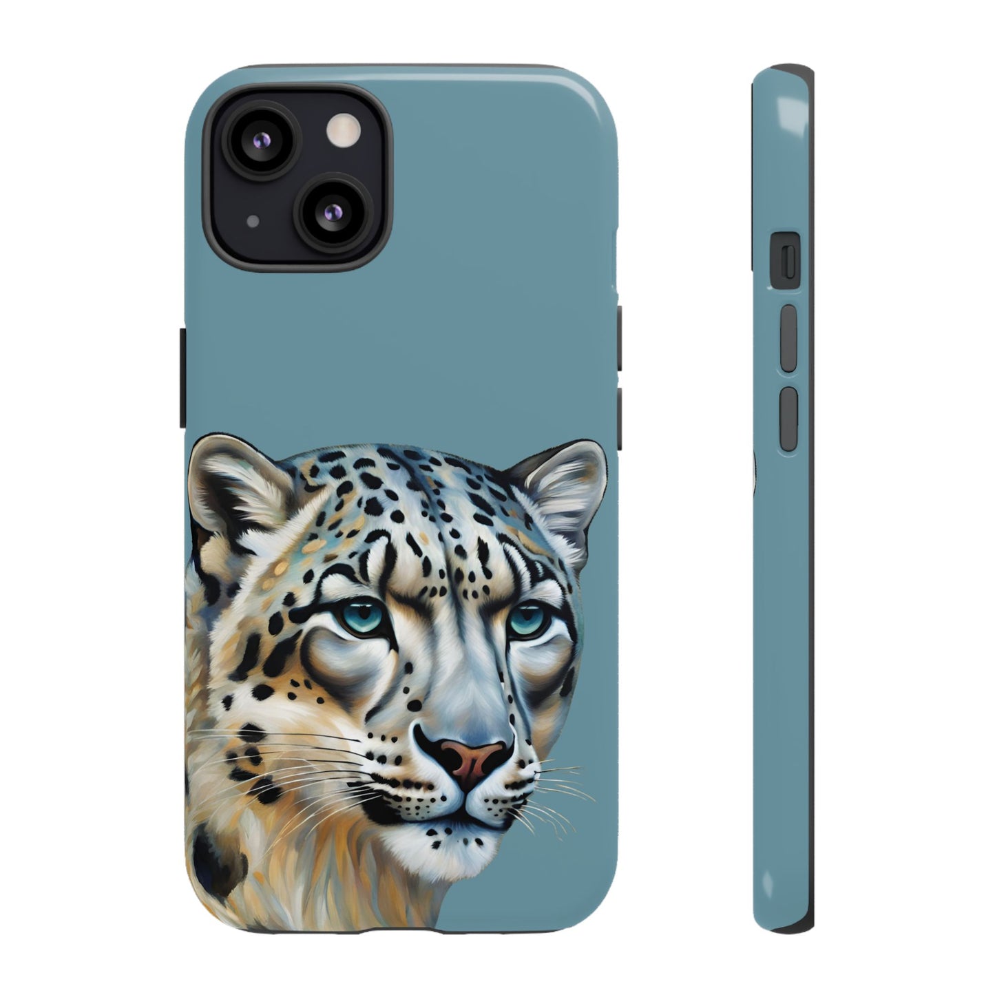 Snow Leopard iPhone Samsung Galaxy Google Pixel Tough Cases