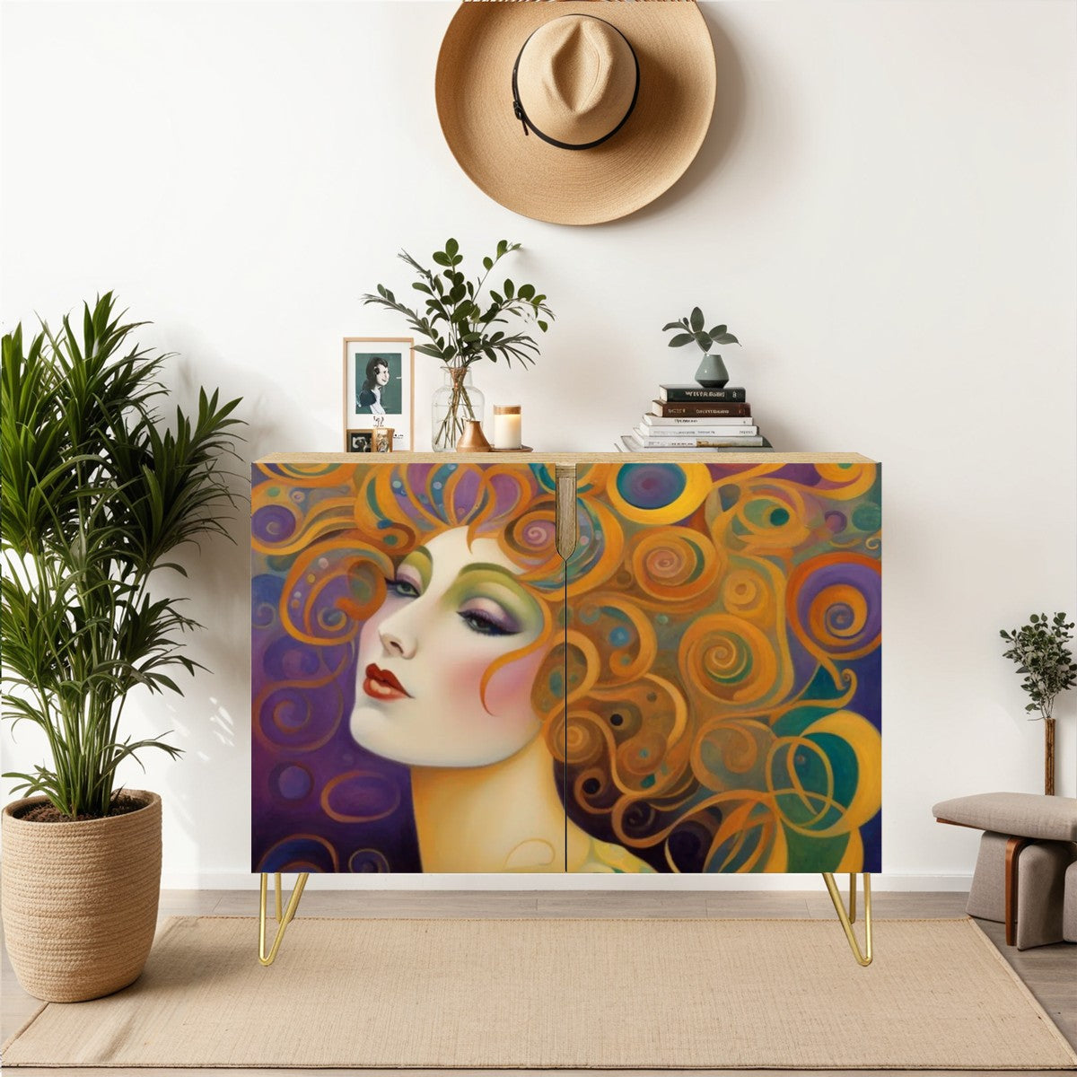 Wooden Storage Cabinet