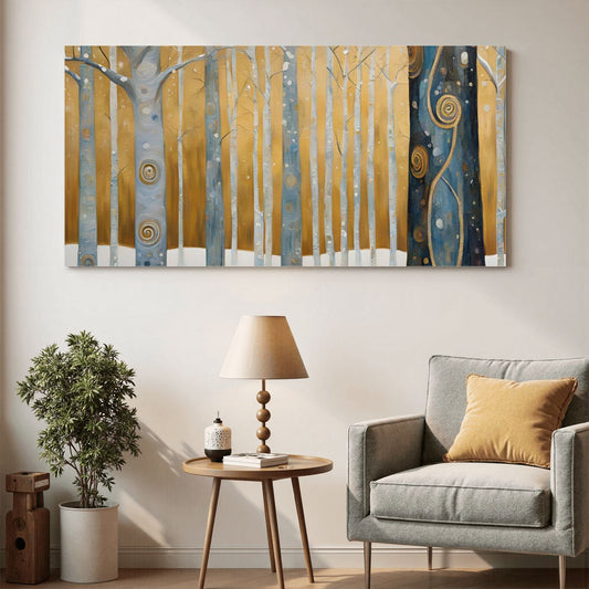 60" x 30" Printed Canvas Fabric Wall Art - No Frame (Made in USA)