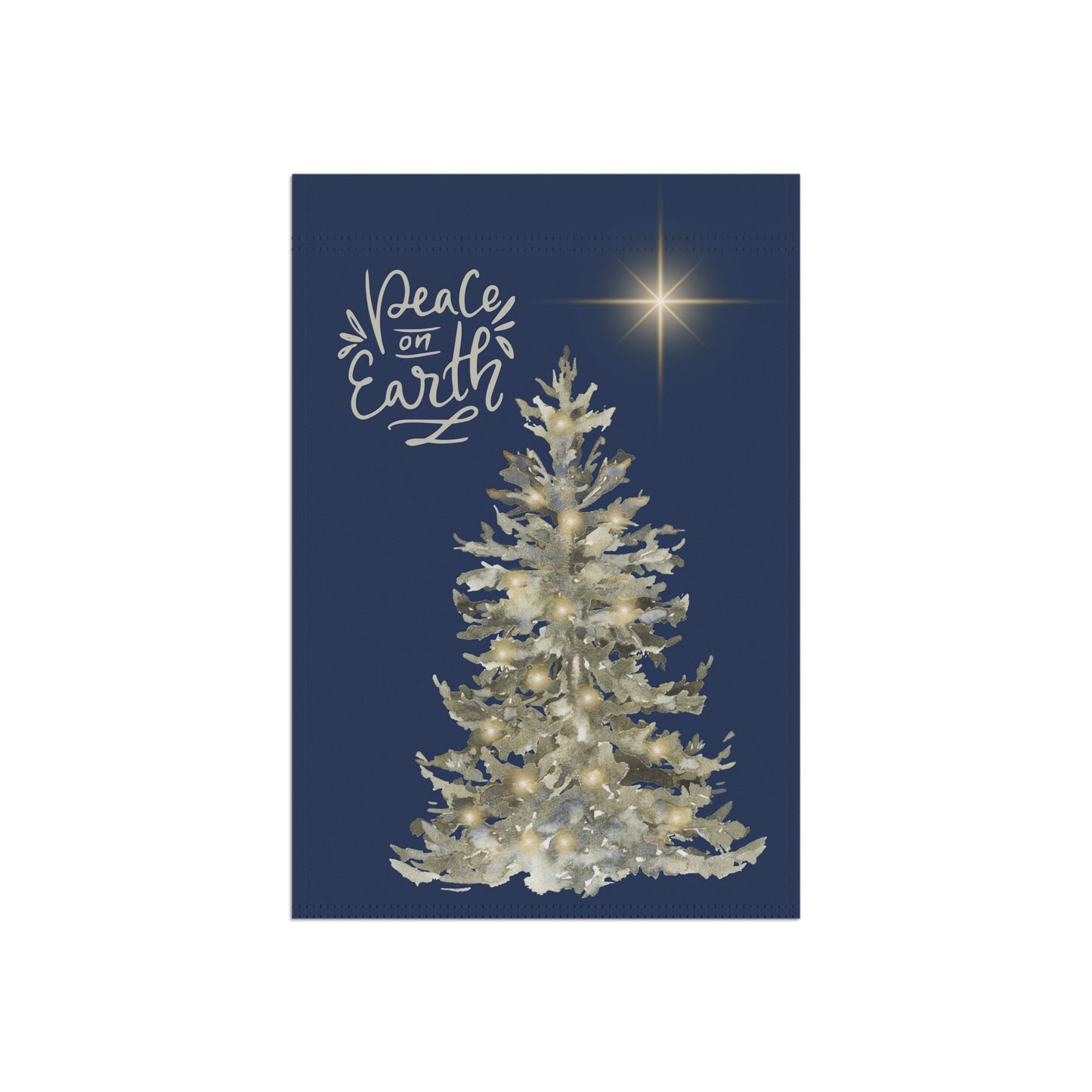 Peace on Earth 2-Sided Garden & House Banner