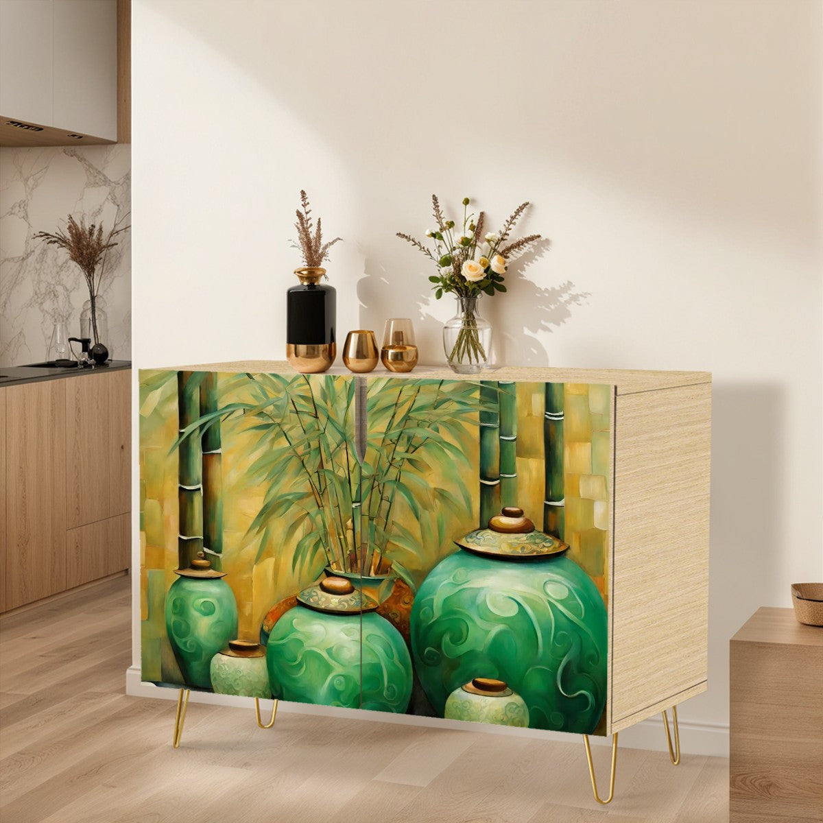 Wooden Storage Cabinet