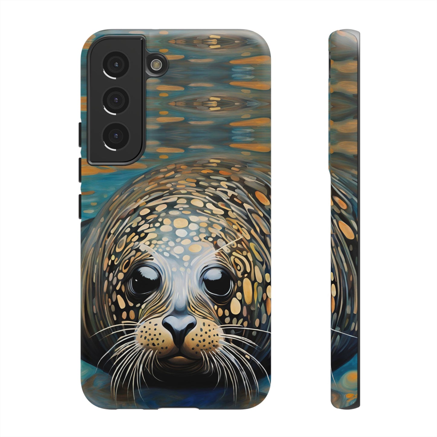 Harbor Seal Wildlife iPhone Samsung Galaxy Google Pixel Tough Cases